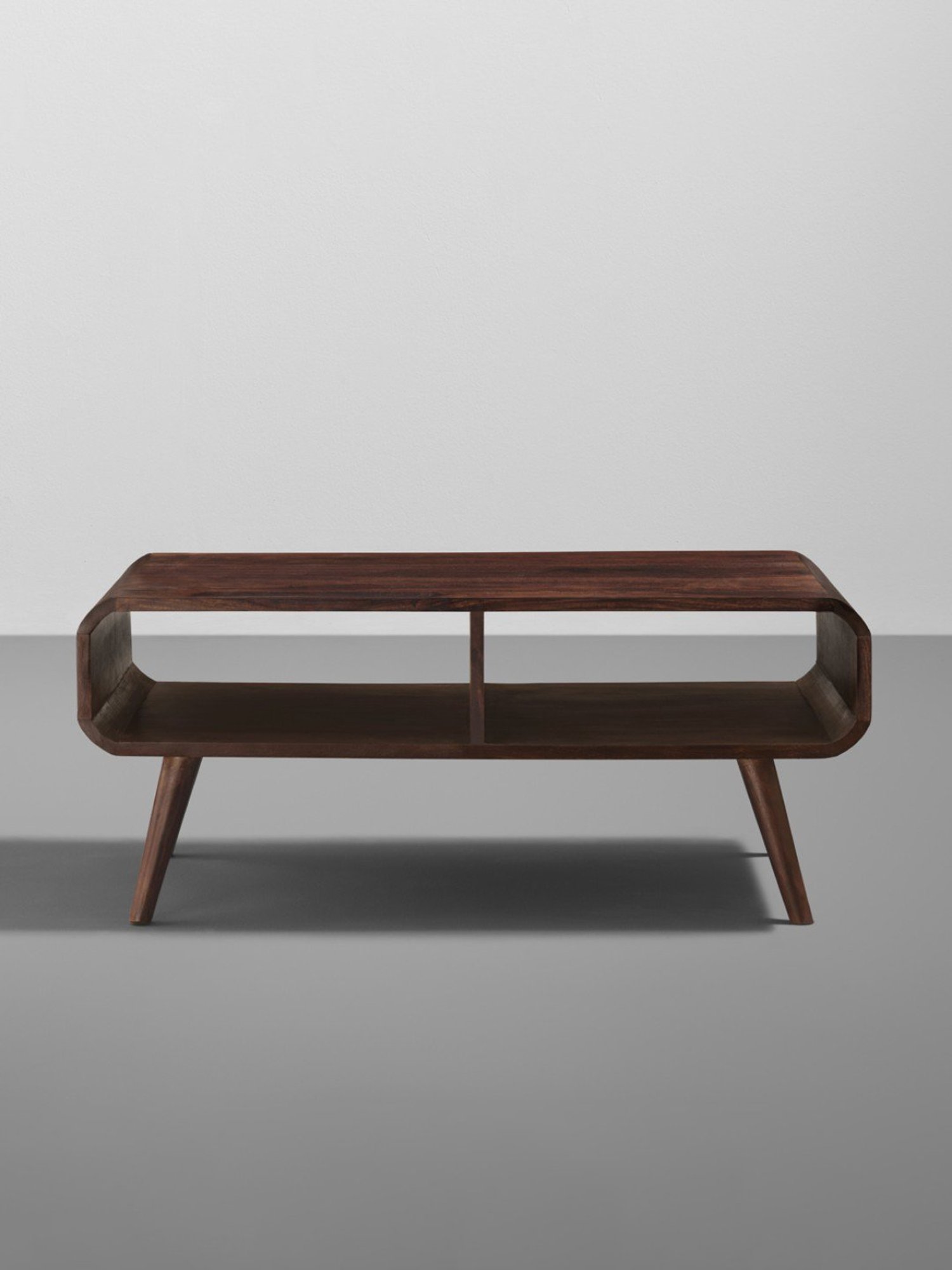 Sleepyhead Peep Teak Brown Sheesham Wood Rectangular Coffee Table with Storage