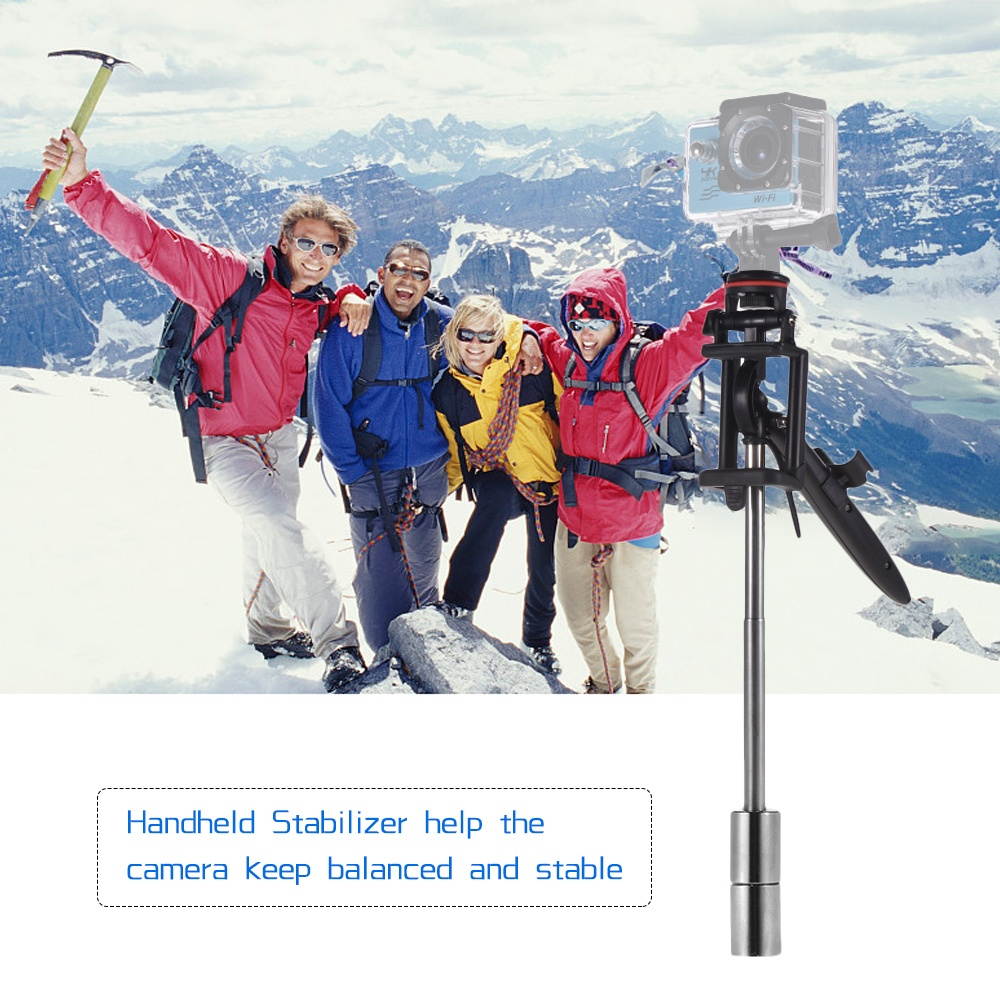 Action Camera Handheld Gimbal Stabilizer Camera Phone Gimbal for Large Screen Smartphone Like iphoneXS/X/8P/8 Digital Camera  DV camcorder within 1KG GoPro hero 7/6/5/4 SJCAM /YI