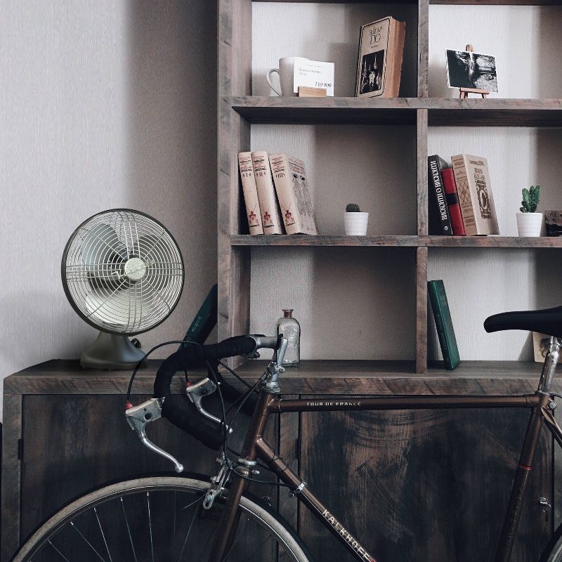 Vornado Silver Swan Portable Fan Black