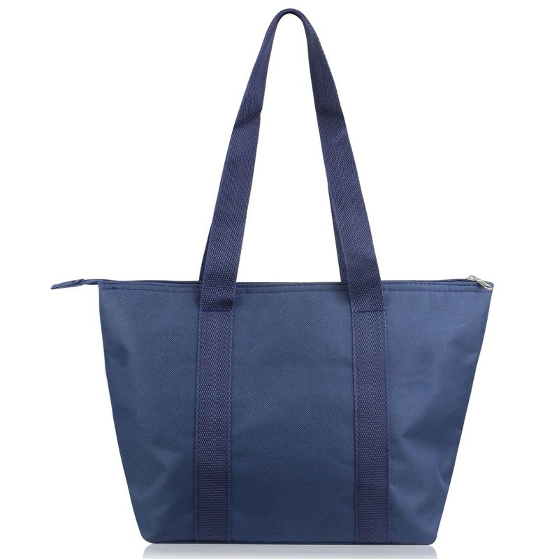 Zodaca Large Reusable Insulated Zip Lunch Bag Cooler Picnic Travel Food Box Women Tote Carry Storage Bags - Solid Navy