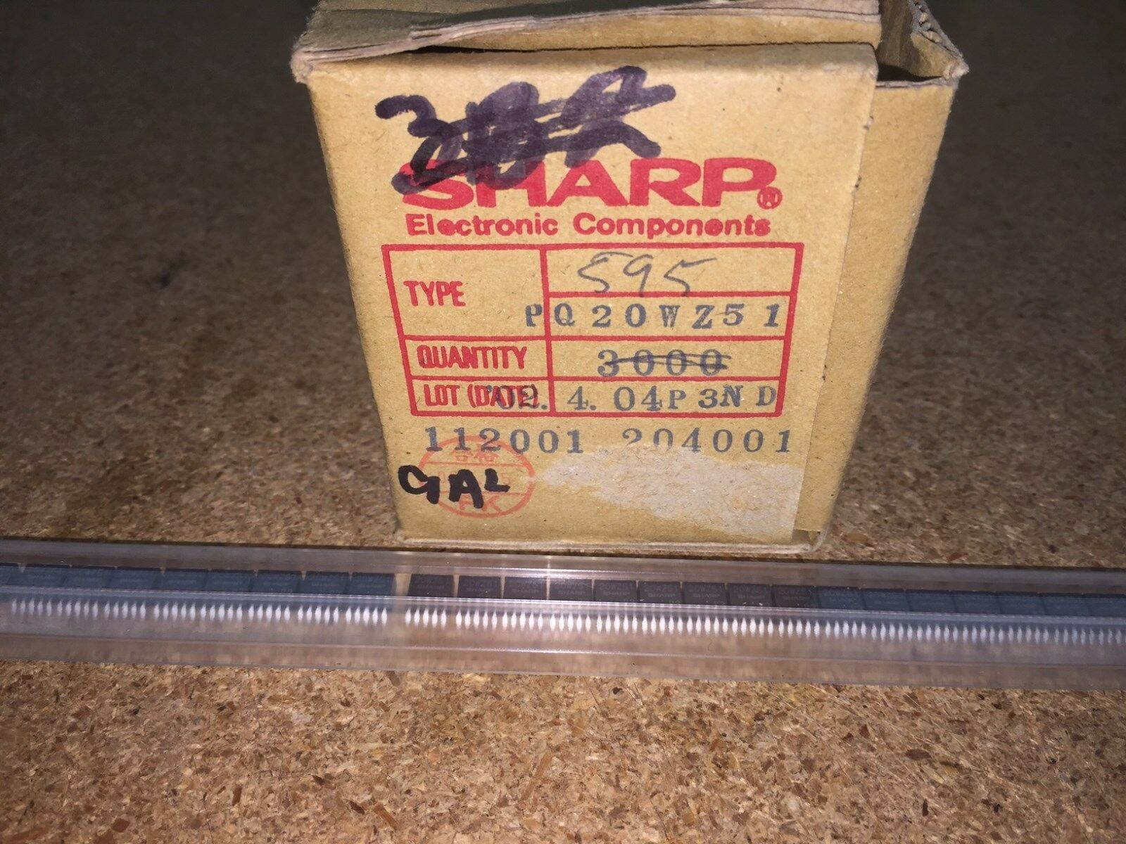 (50 PIECE LOT) PQ20WZ51, SHARP, IC REG LINEAR POS ADJ 500MA SC63