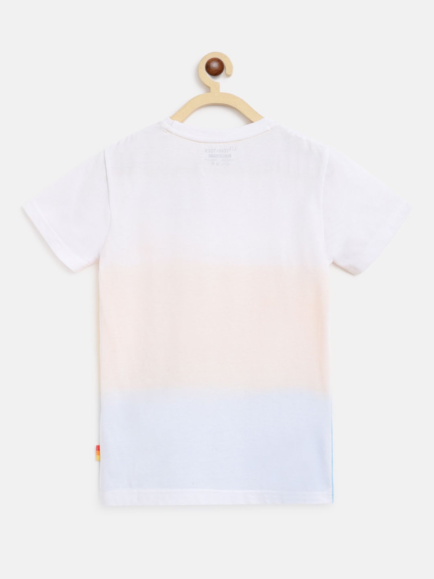 Li'l Tomatoes Kids Multicolor Color Block T-Shirt