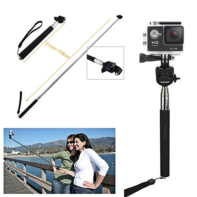 Action Camera Accessories Kits Bundle Compatible with Gopro Hero 8 7AKASO EK7000APEMANCamparkDBPOWERCrosstour 4k Waterproof Camera Car Suction Cup Mount Floating Handle Grip Selfie Stick