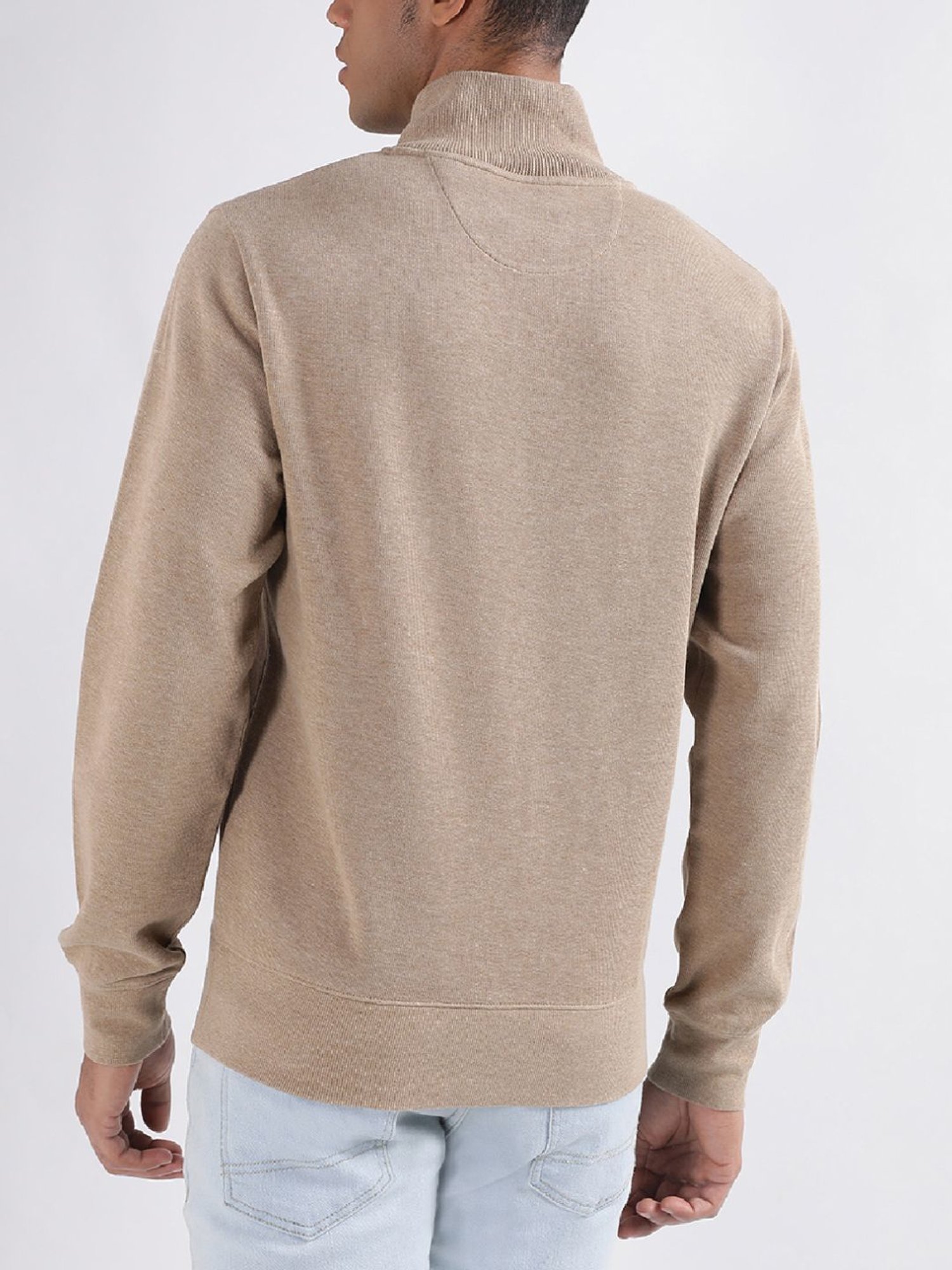 Gant Khaki Regular Fit Sweatshirt