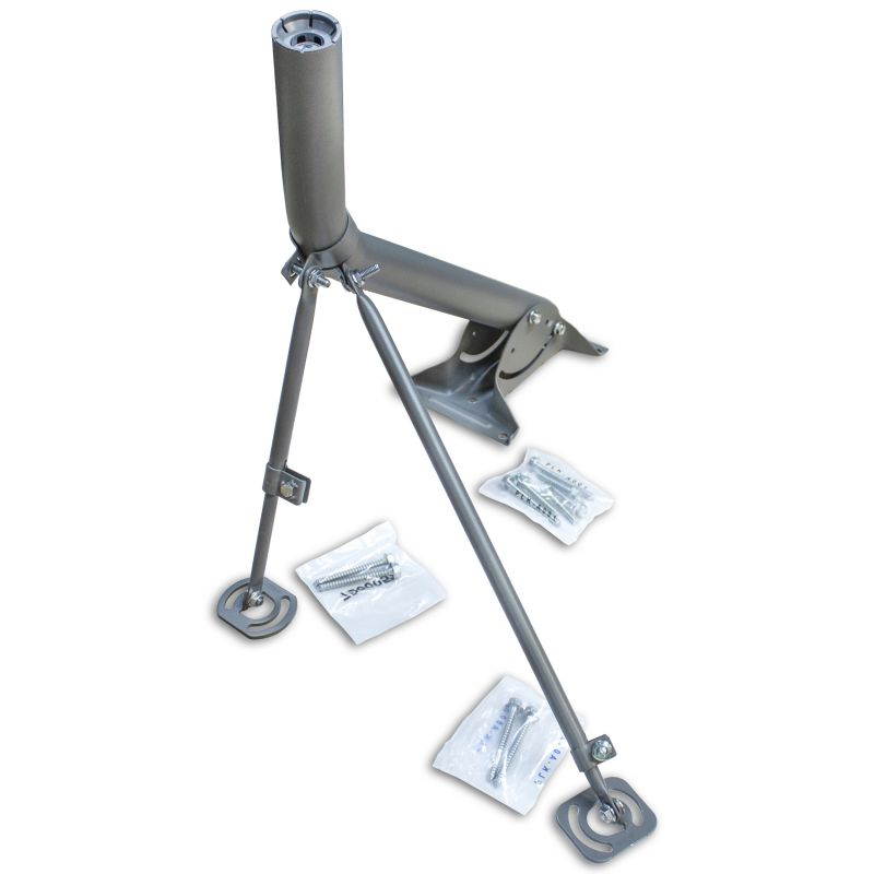 SatelliteSale Universal Mast With Monopoles For Mounting Satellite Dish Antenna HDTV