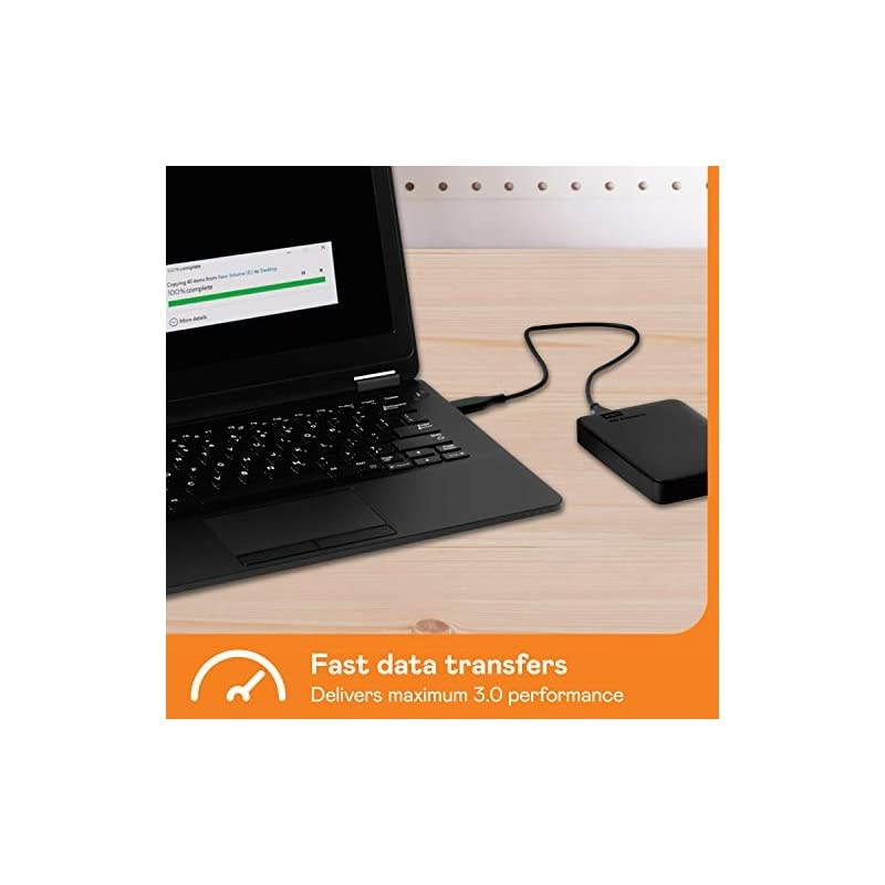 3TB Elements Portable External Hard Drive USB 30 Compatible with PC Mac PS4 Xbox BU6Y0030BBKWESN