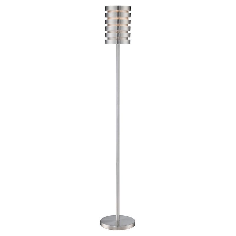 Tendrill Ii Floor Lamp Aluminum (Includes CFL Light Bulb) - Lite Source