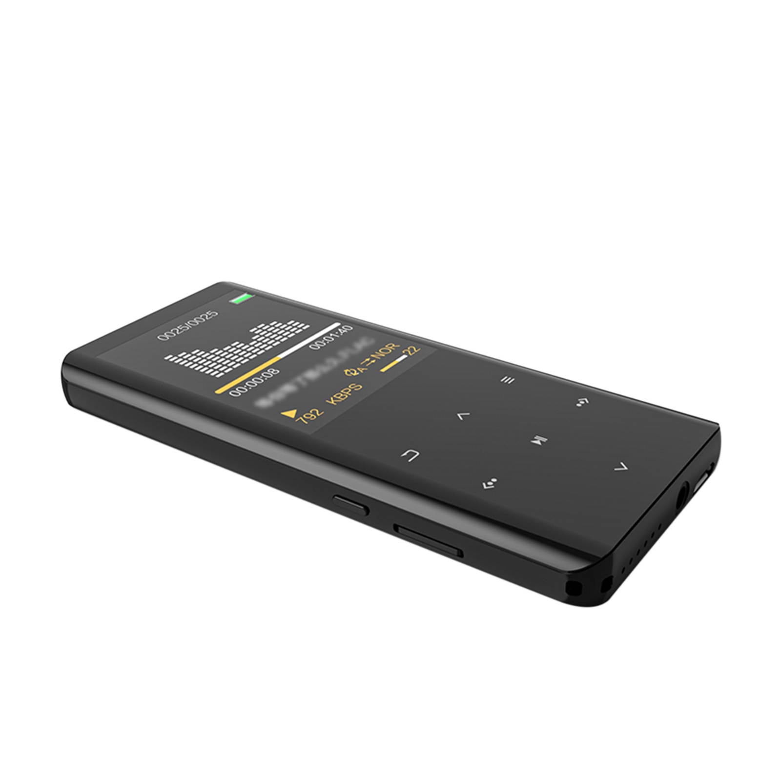 RUIZU D18 BT MP3 Portable Music Video Player Lossless HiFi Sound Music Player 2.4-inch OLED Screen with Speak