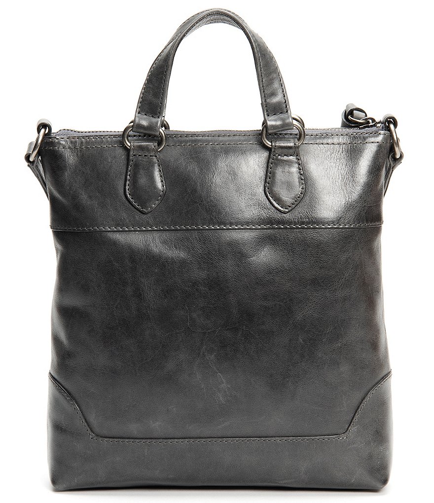 Frye Melissa Small Tote Distressed Leather Crossbody Bag