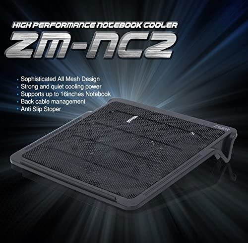 Zalman zm-nc2 Laptop Cooling Pad with 140mm Fan,Black