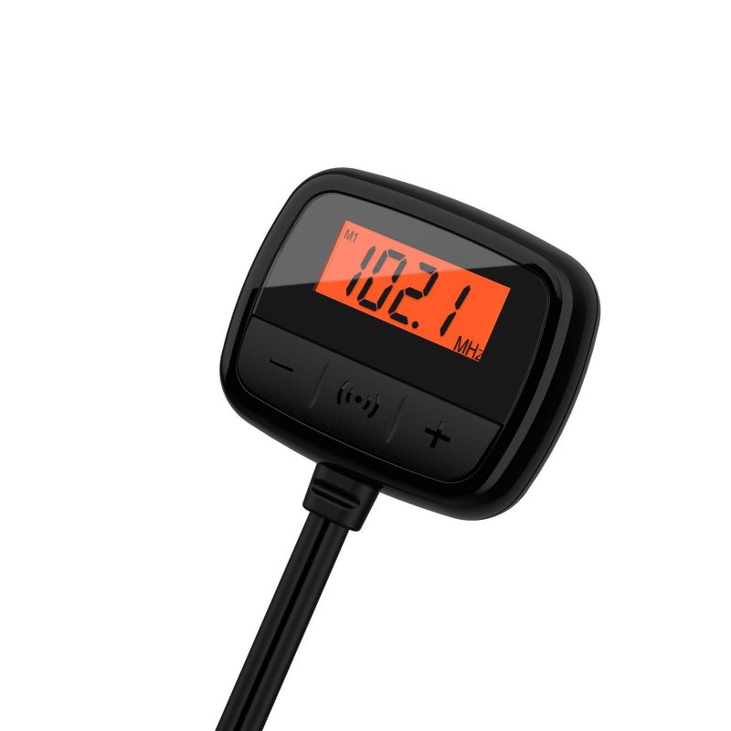 Cobble Pro In-Car Universal Wireless FM Transmitter Stream Music Voice Call for iPhone 6 6s 5s iPod iPad Android Phone