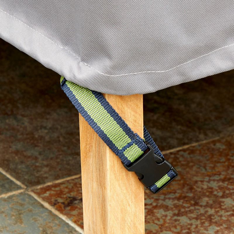 109" Soteria RainProof Rectangular/Oval Patio Table with Chairs Cover - Duck Covers