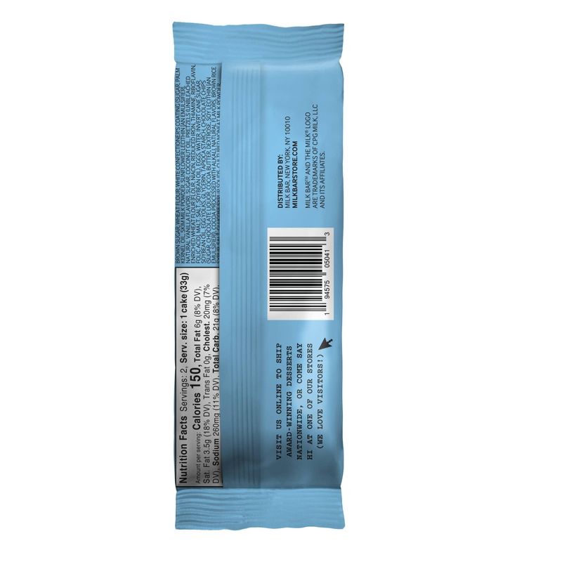 Milk Bar Chocolate Pretzel Truffle Crumb Cakes - 2.33oz/2ct