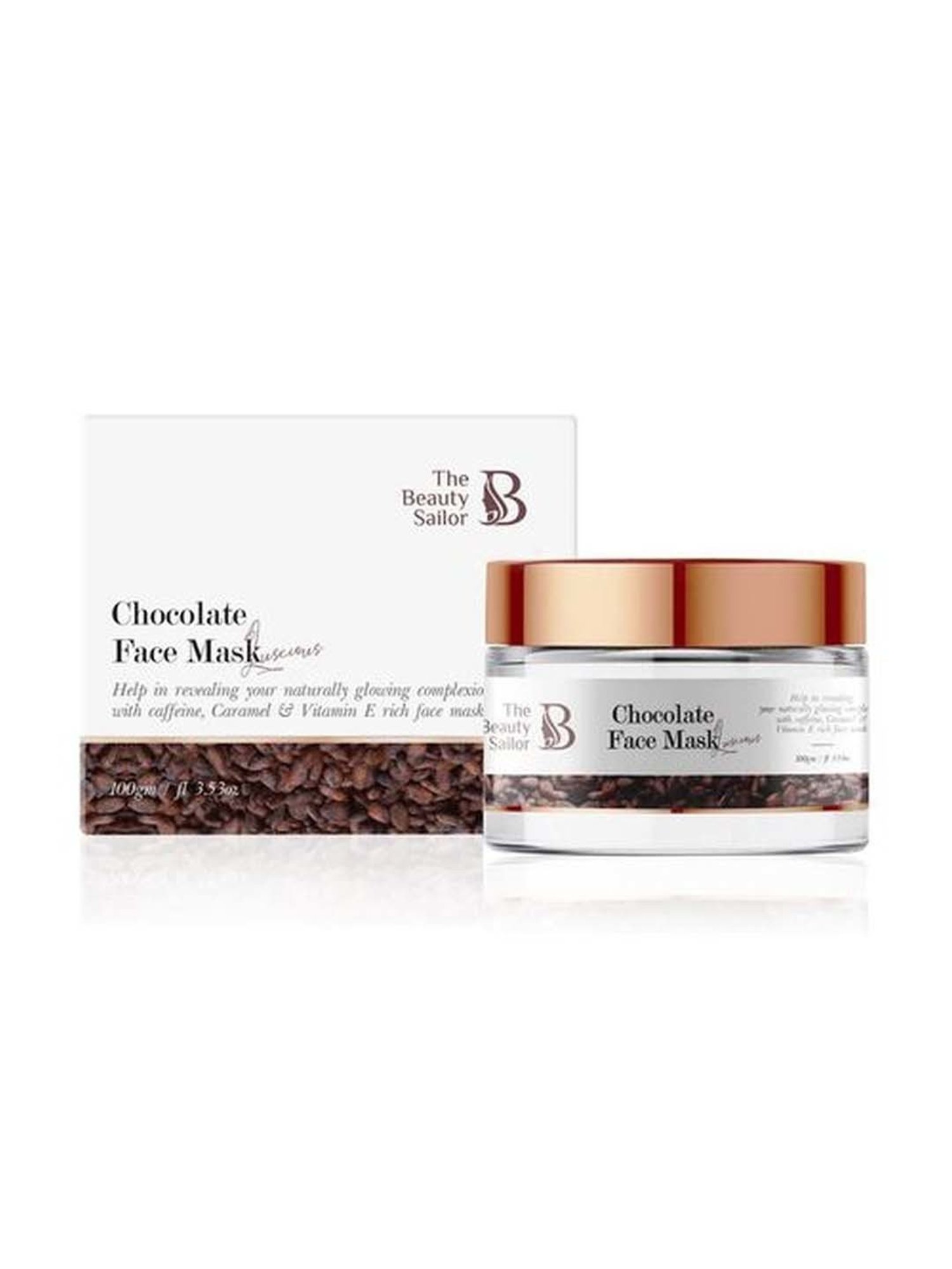The Beauty Sailor Chocolate Face Mask - 100 gm