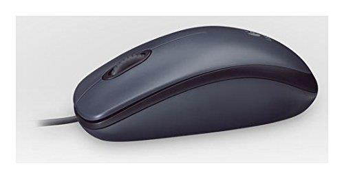 Logitech Wired Mouse M90 Black USB