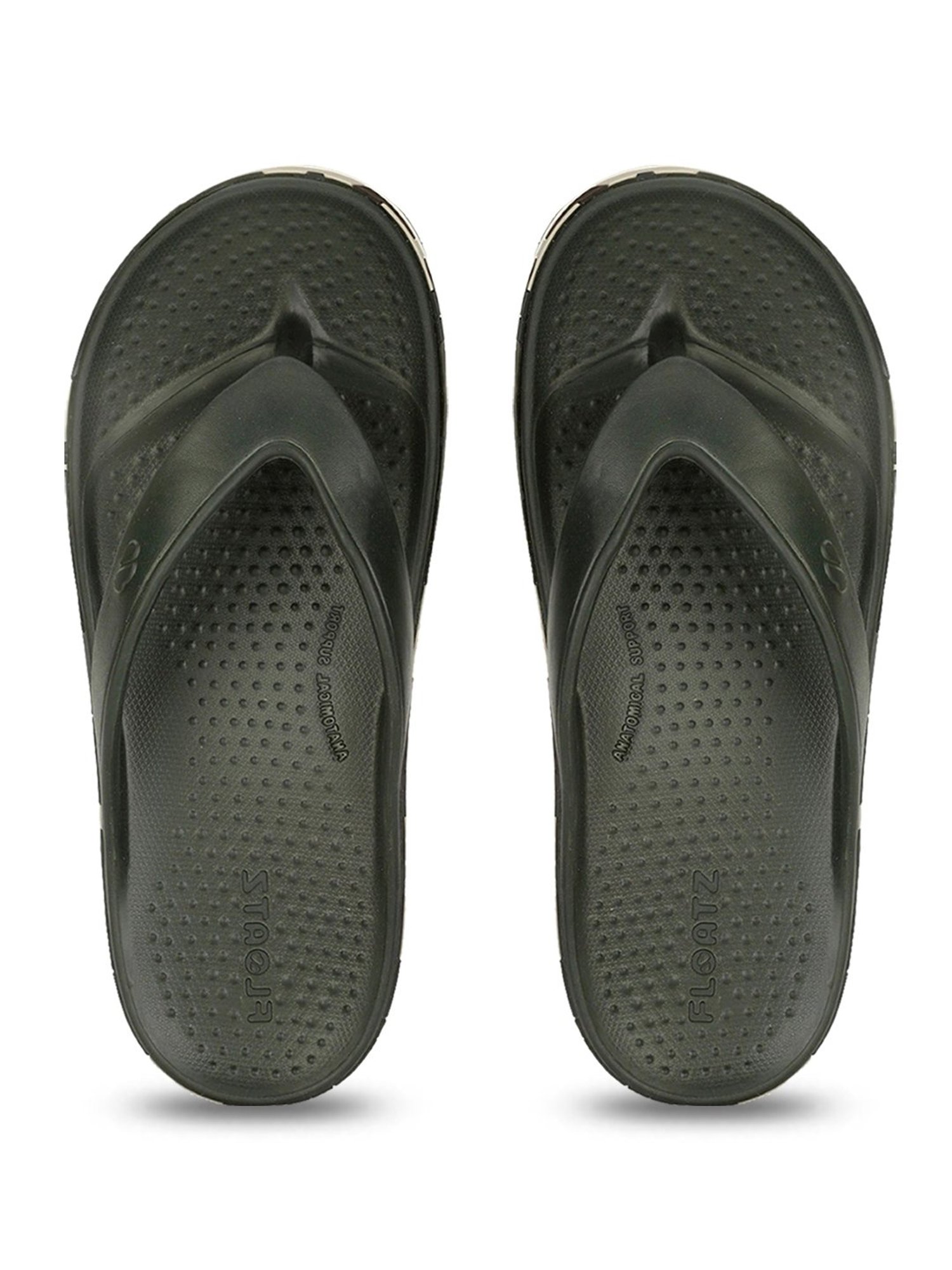 Floatz by Bata Men's TH 2.0 E 24 Olive Flip Flops