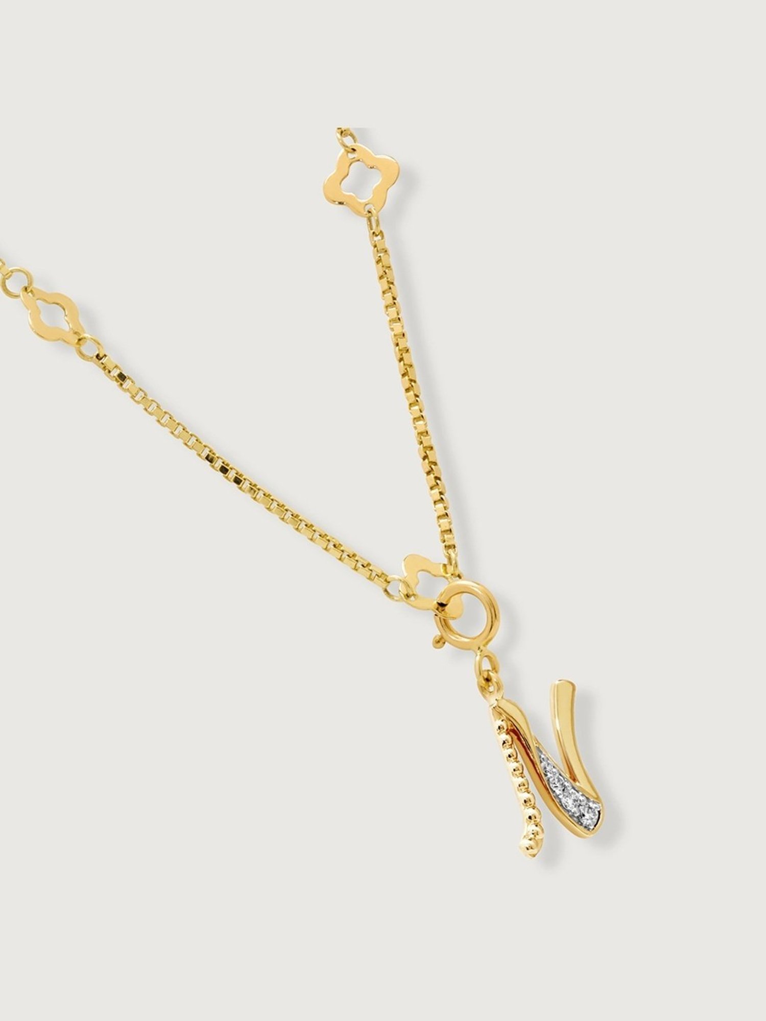 Mia Sutra DIY with Alphabet Charms- N