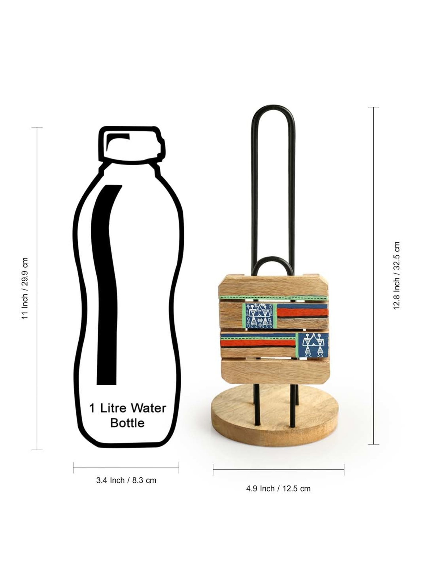 20" White Napkin with Red and Green Tassels Set of 4 pc White - SARO Lifestyle