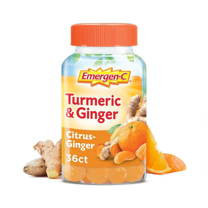 Emergen-C Turmeric & Ginger Gummy - 36ct