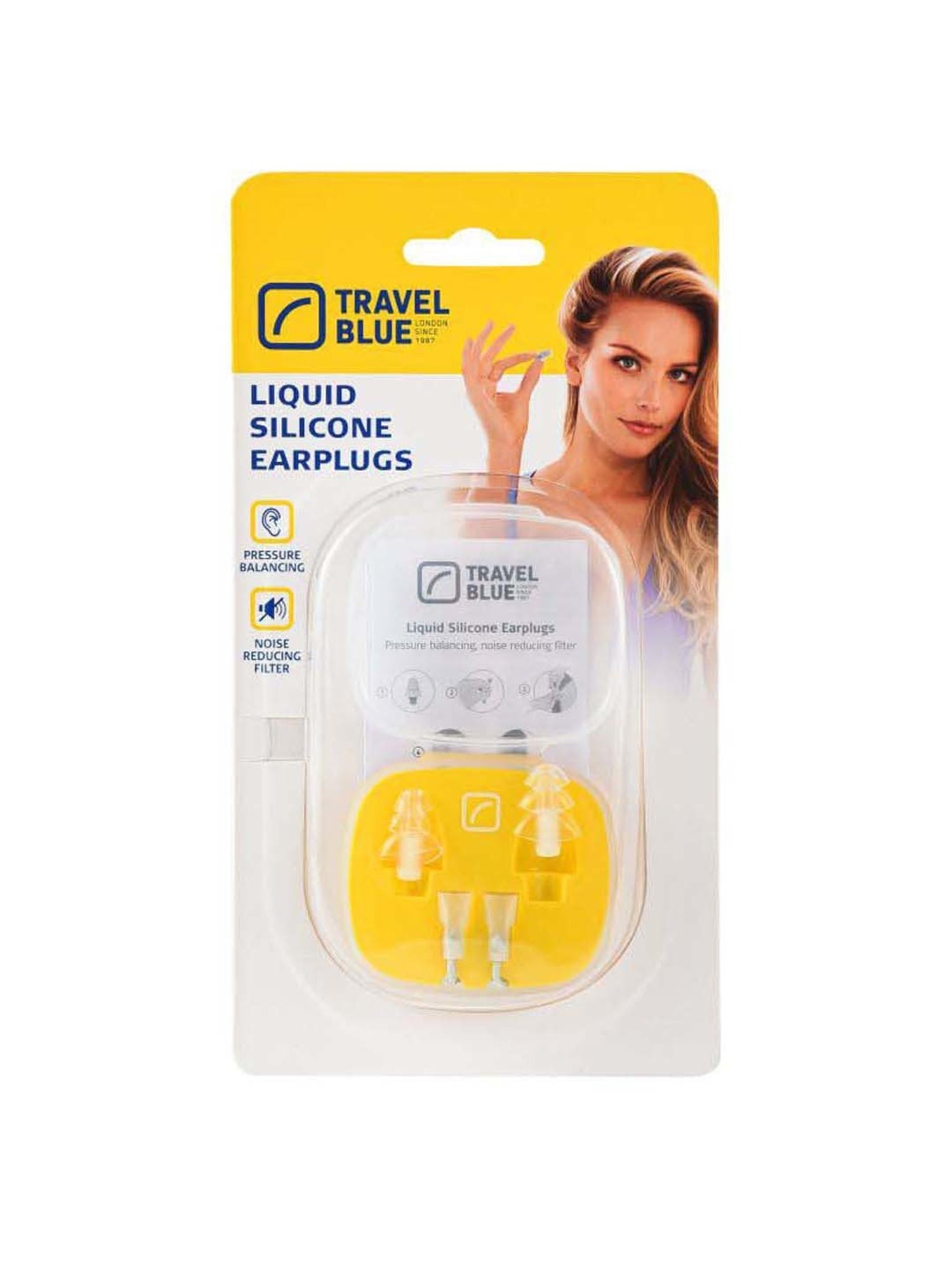 Travel Blue White Ear Plug