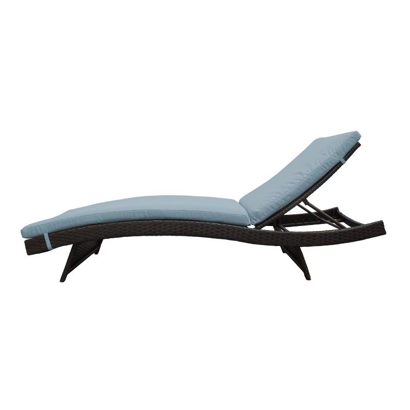 Bali 2pk Patio Chaise Lounges with Cushions - Spa - TK Classics
