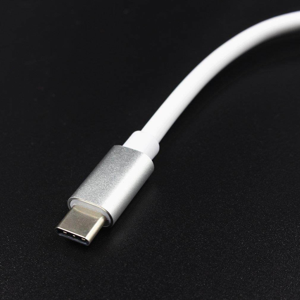 Portable USB3.1 TYPE-C TO VGA Converter TYPE-C TO VGA Adapter Converter Cable