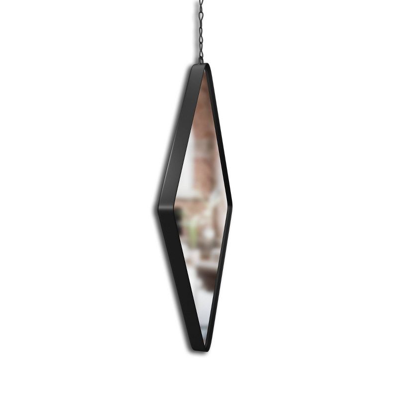 Set of 3 Dima Diamond Wall Mirror Black - Umbra