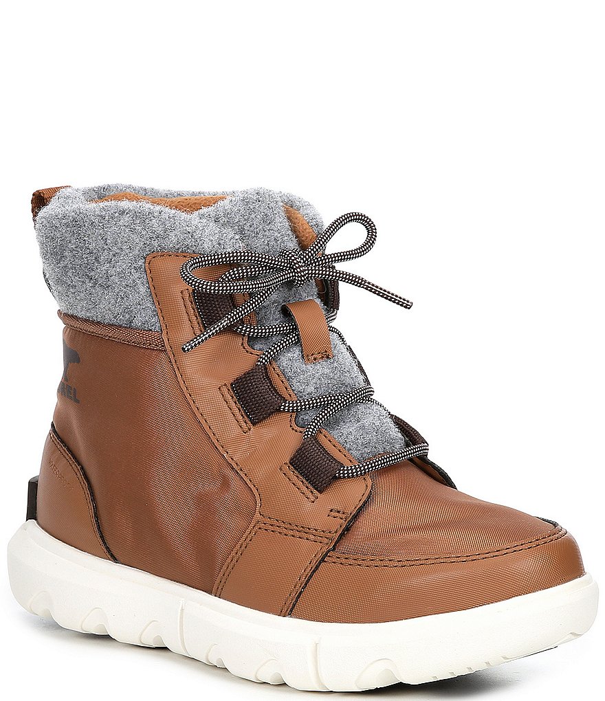 Sorel Explorer II Carnival Waterproof Lace-Up Booties