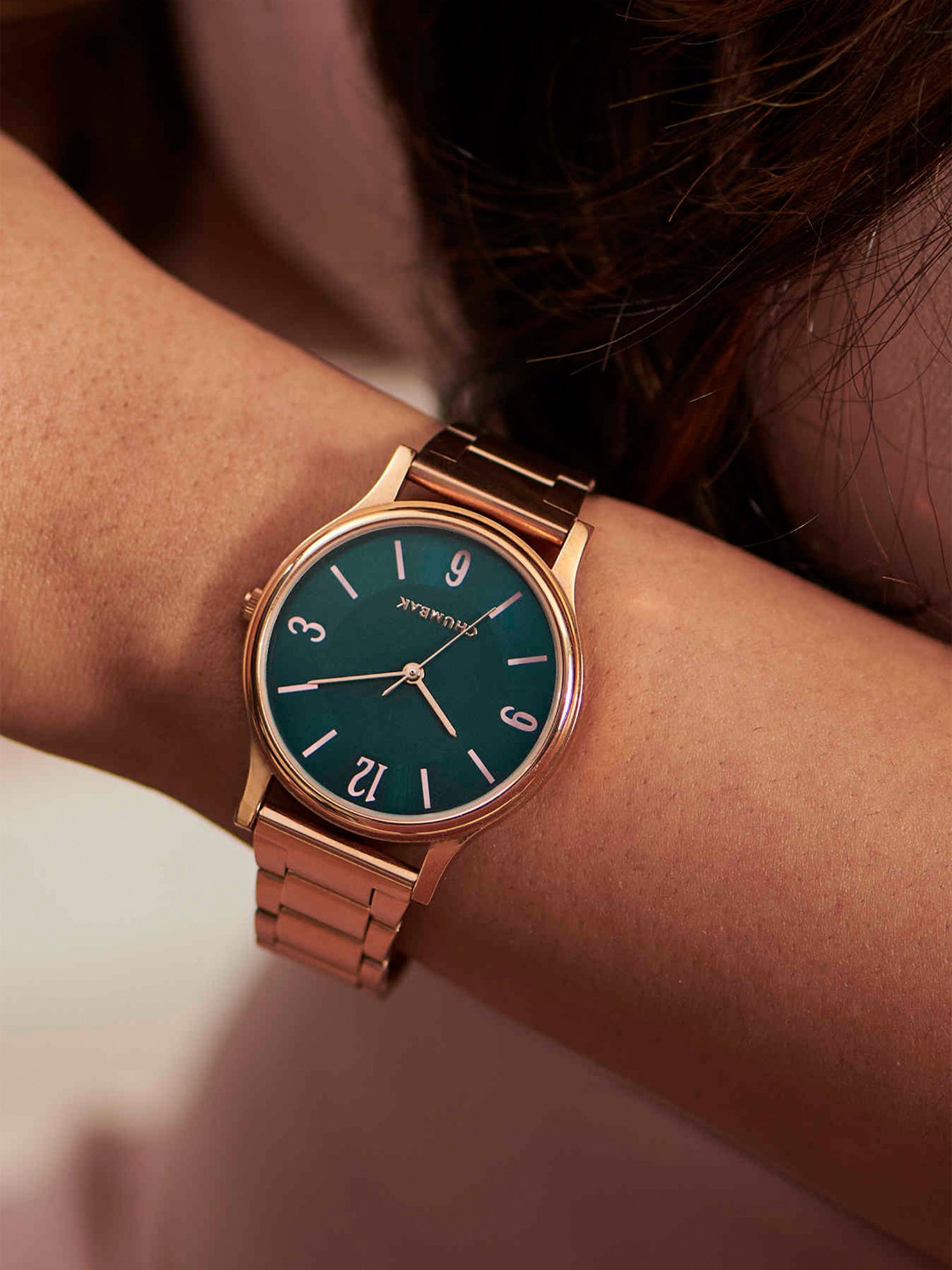 Chumbak 8907605117336 Forest Jade Analog Watch for Women