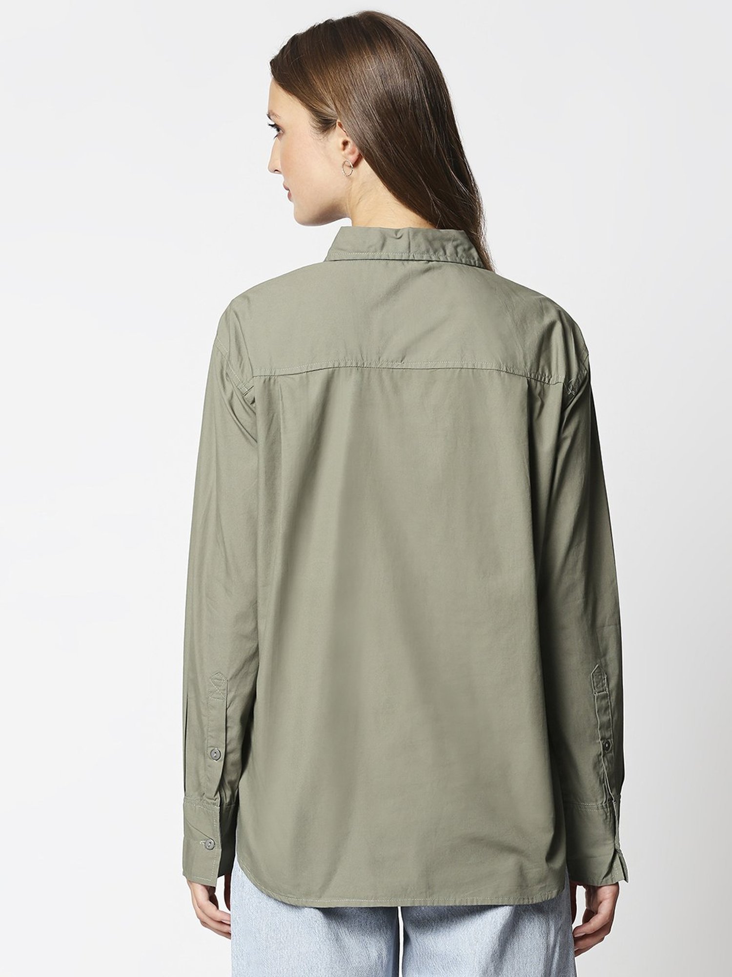 Remanika Green Pure Cotton Shirt