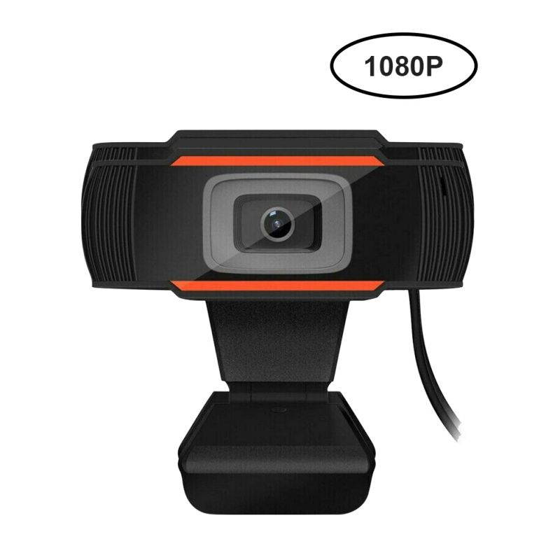 Balight 1080P 30 Degrees Webcam USB2.0 Camera Rotatable Video Recording Web Camera With Microphone For PC Laptop Desktop Video(black)