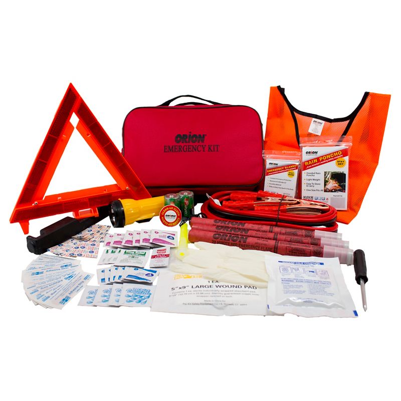 Orion 79pc Deluxe Roadside Emergency Kit