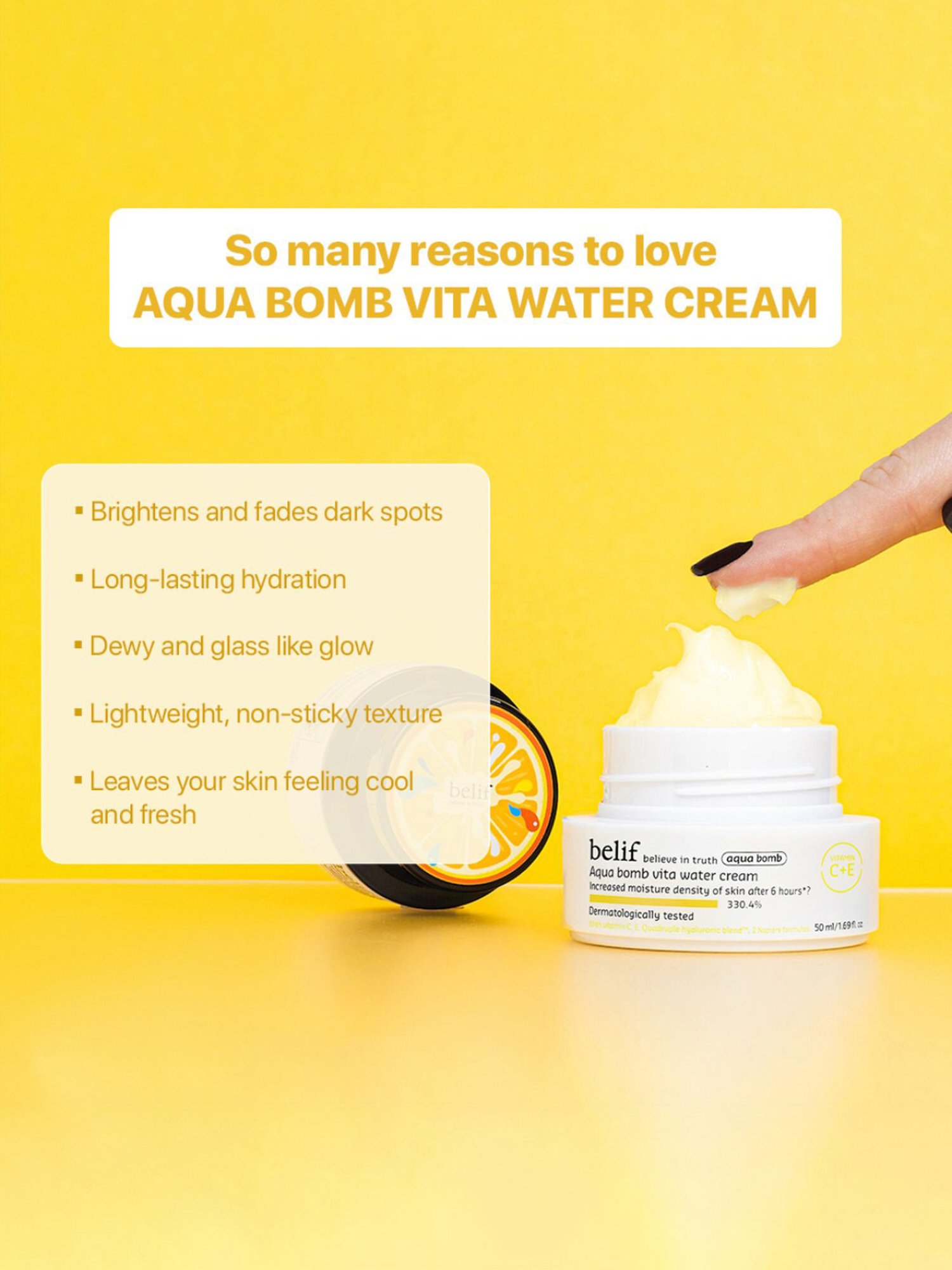 Belif Aqua Bomb Vita Water Cream - 50 ml