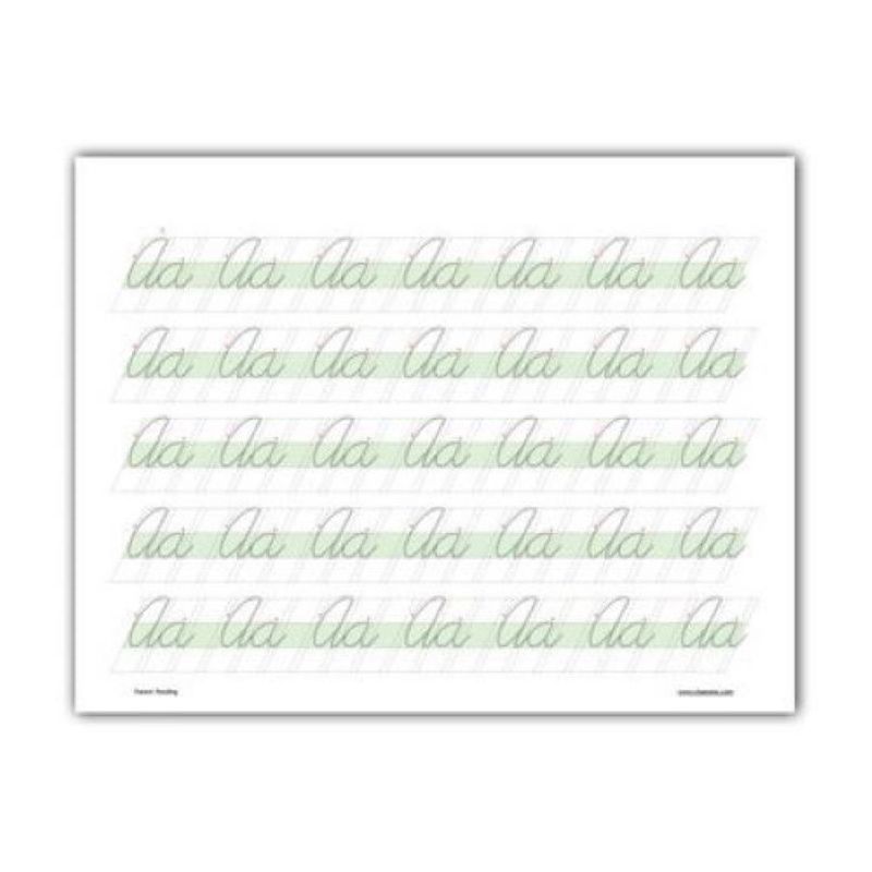 Channie's Easy Peasy Cursive Workbook