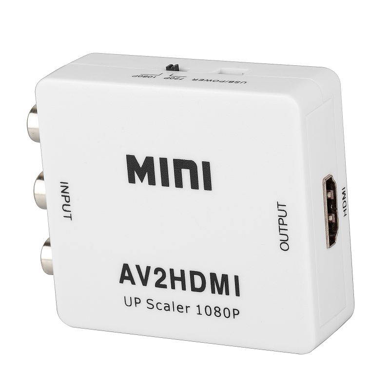 RCA to HDMI Converter AV Composite Video Audio Adapter 1080P