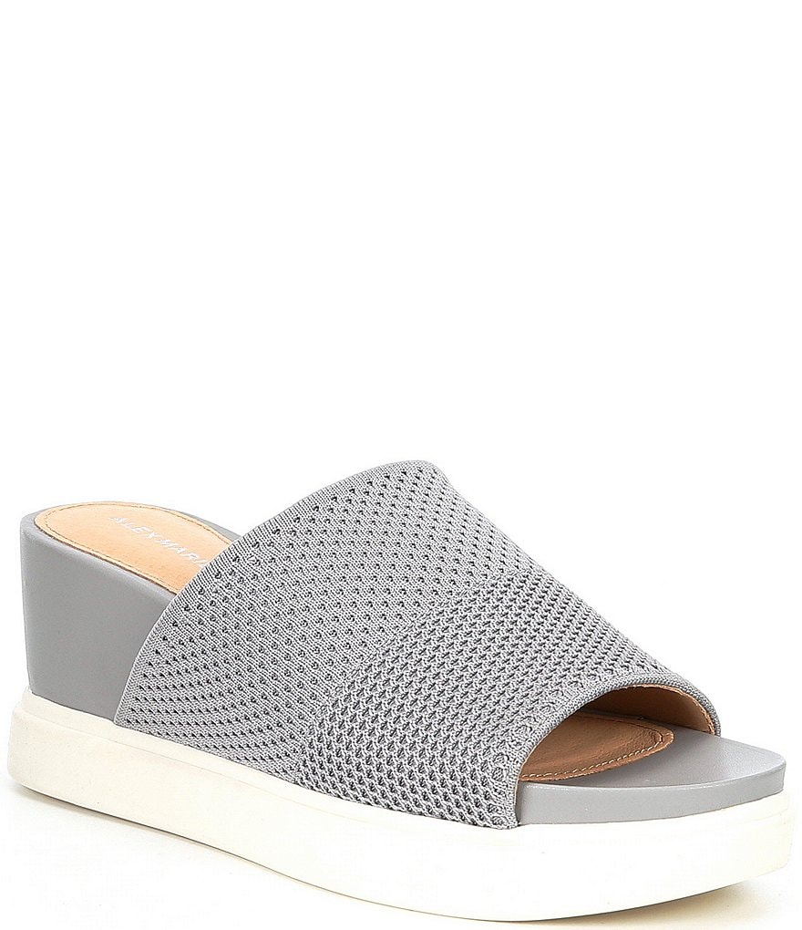Alex Marie Perling Stretch Knit Sock Wedges