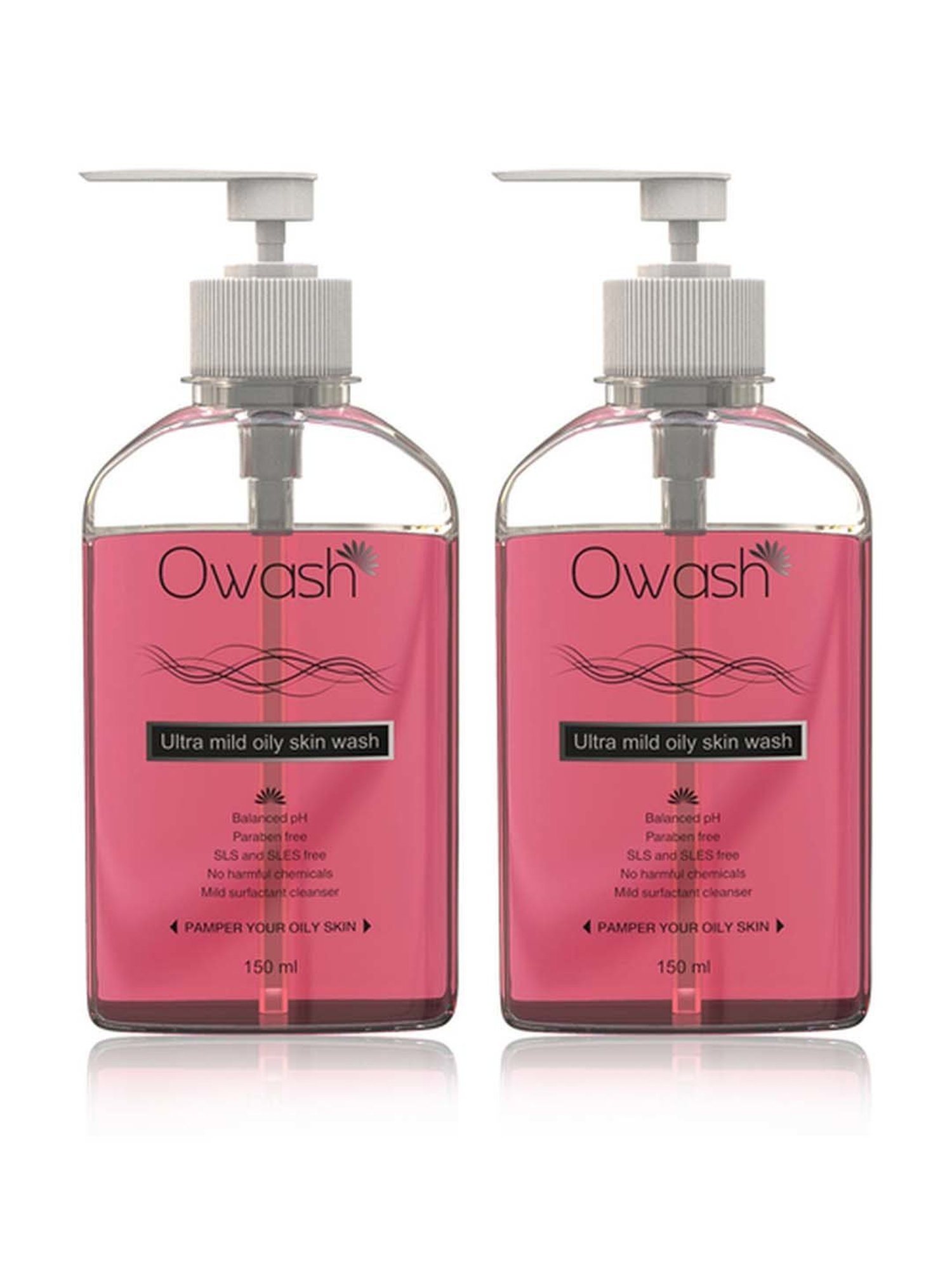 Owash Ultra Mild Oily Skin Wash - Pack of 2
