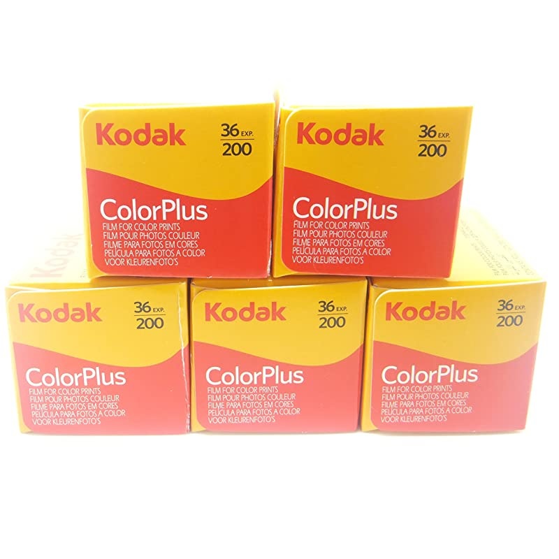 5 Rolls of  colorplus 200 ASA 36 Exposure