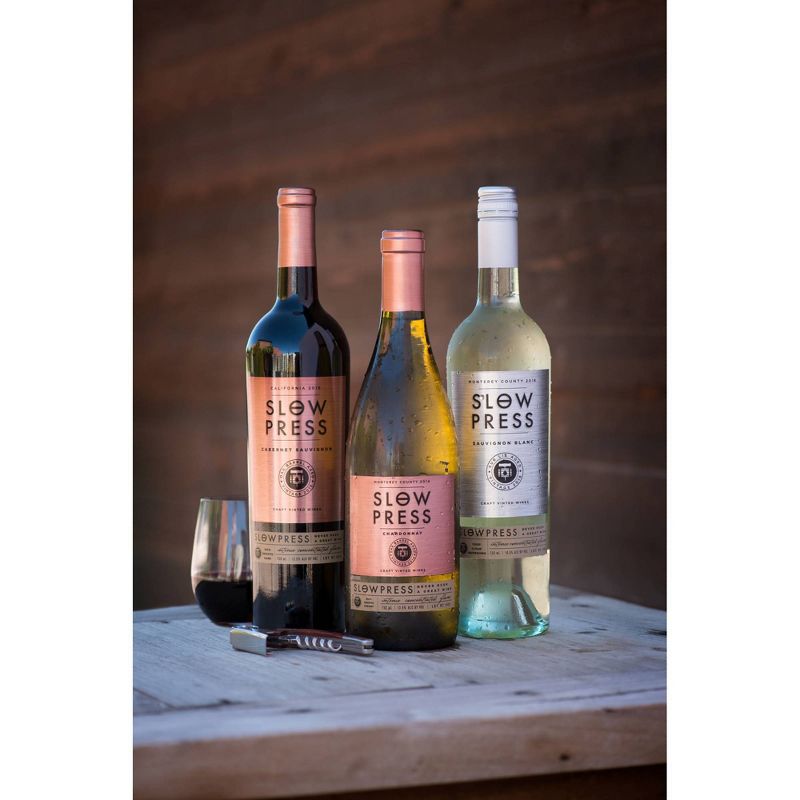 Slow Press Cabernet Sauvignon Red Wine - 750ml Bottle