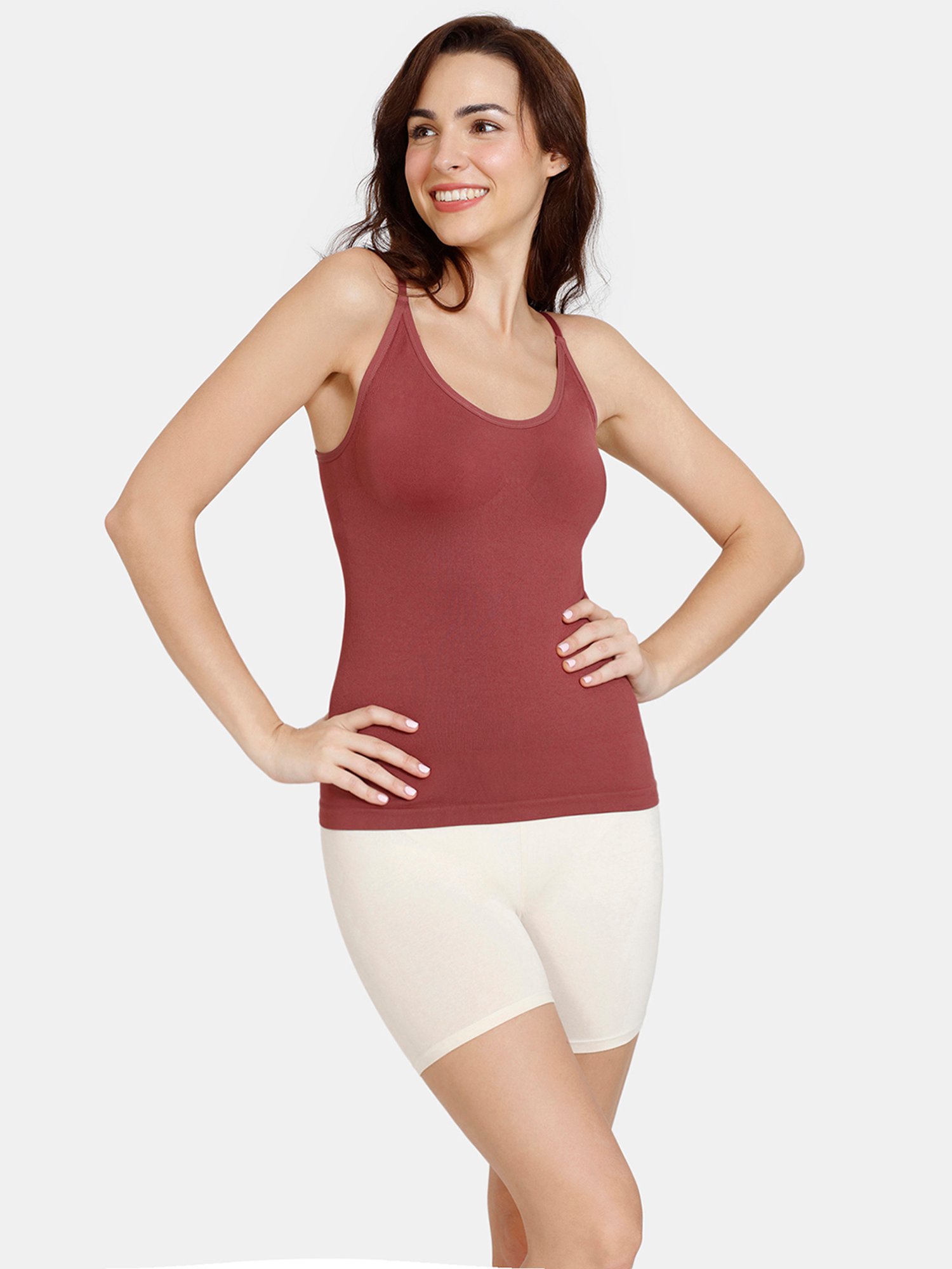Zivame Maroon Slimming Camisole