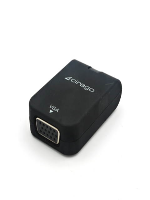 Cirago USB-C to VGA Mini Adapter USBC2VGAPTB