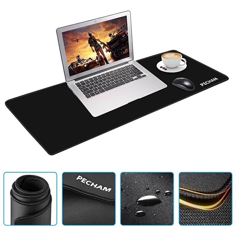 3mm Extended High Precise Large Gaming Mouse Pad XXL (30.71x11.81 inch) Non-Slip Water-Resistant Computer Mouse Mat, Desk Pads
