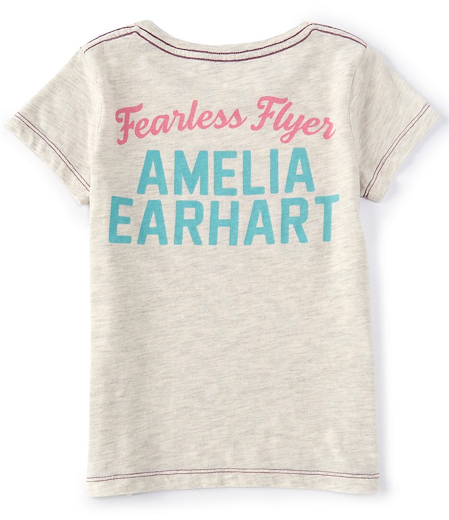 Peek Little/Big Girls 2T-12 Short-Sleeve Friendship Flight Graphic Tee