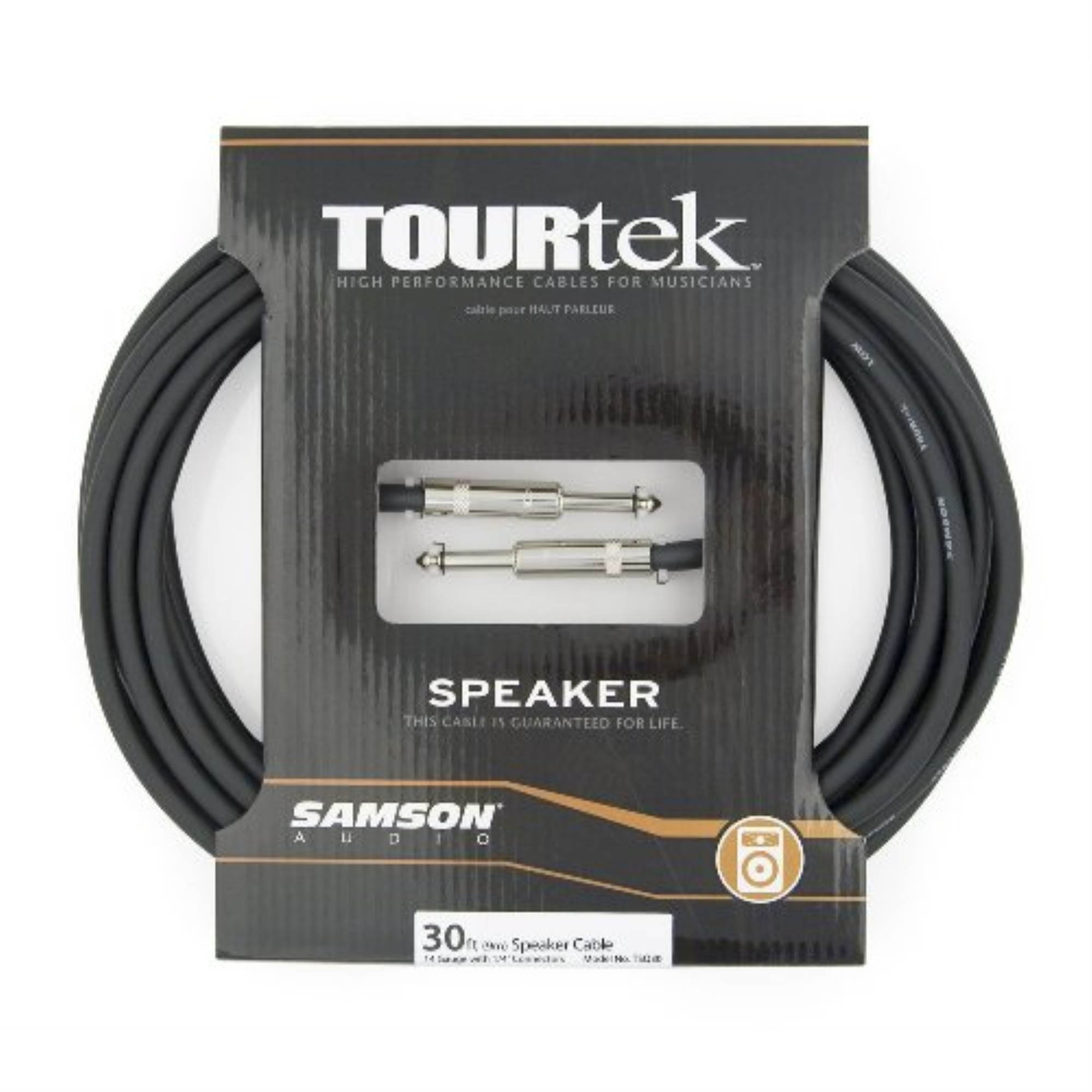 Samson TSQ30 Tourtek 1/4" Speaker Cable, 30 ft