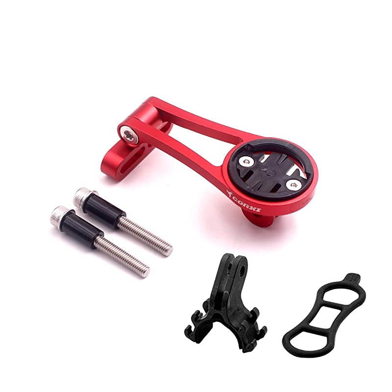 Bike Out-Front Mount for Garmin Cycling Computer Edge 130 520 530 830 1030 & Sports Action Camera and Bike Lights