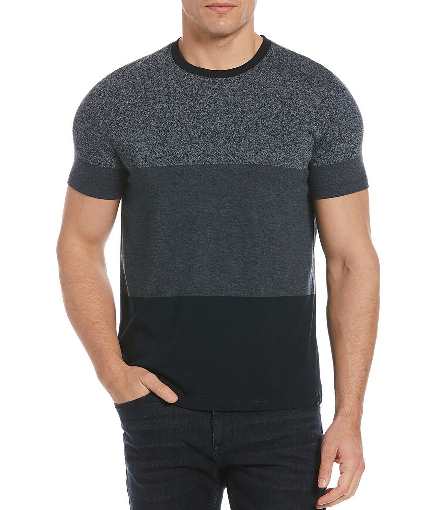 Perry Ellis Siro Color Block Short-Sleeve Tee