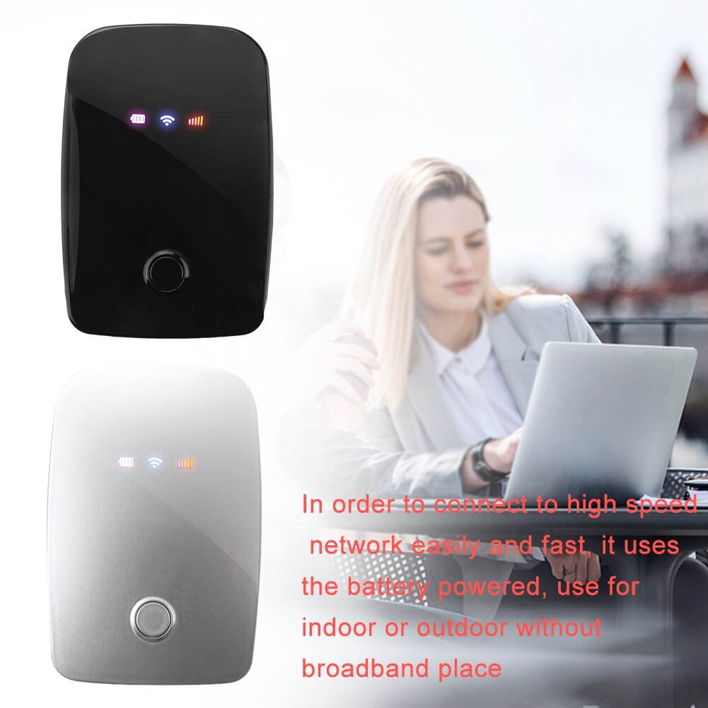 Wireless Modem Extender High Speed TF Card 4G LTE Travel 100Mbps Mobile Hotspot Outdoor Unlocked Pocket Wifi Router