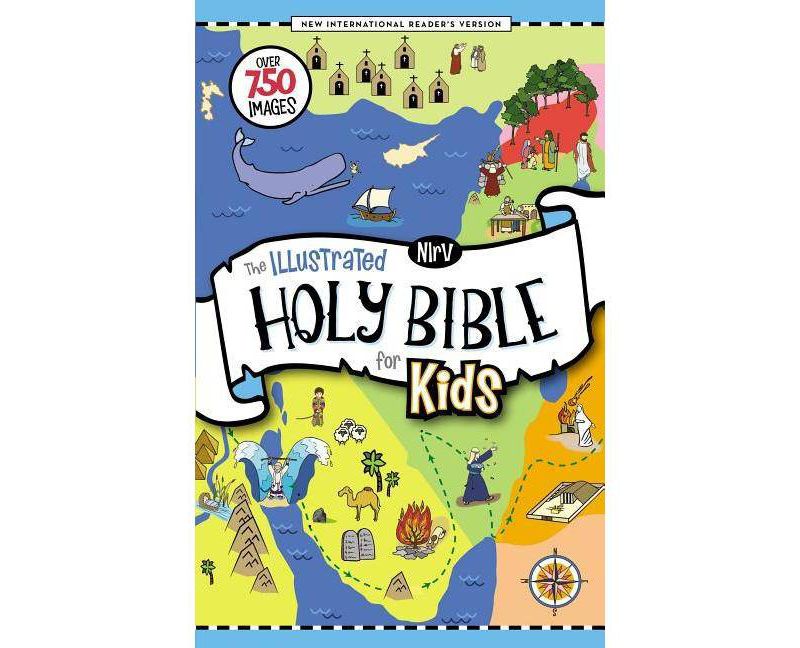 Nirv, the Illustrated Holy Bible for Kids, Hardcover, Full Color, Comfort Print - by  Zondervan