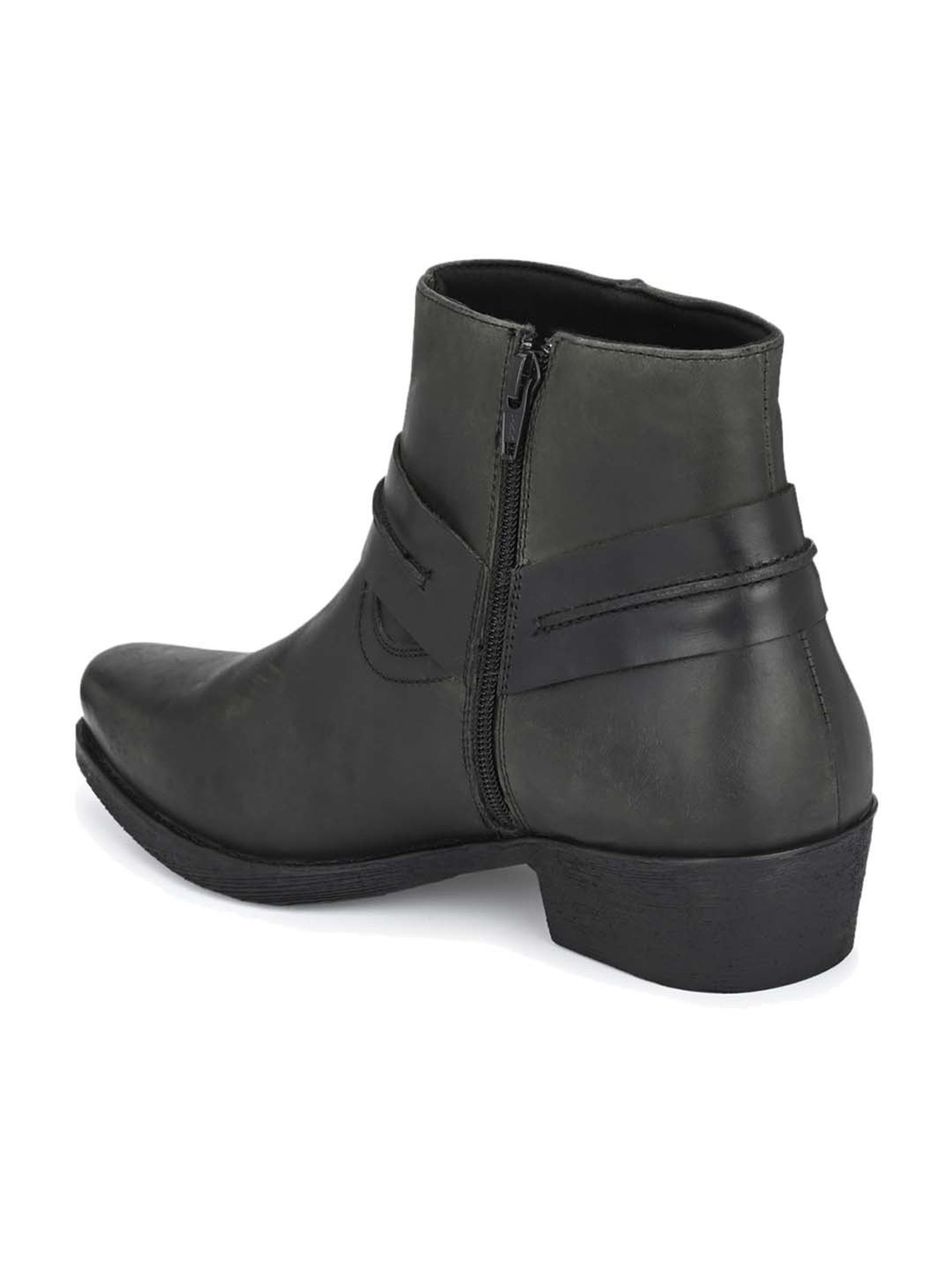 Delize Men's Black Casual Boots