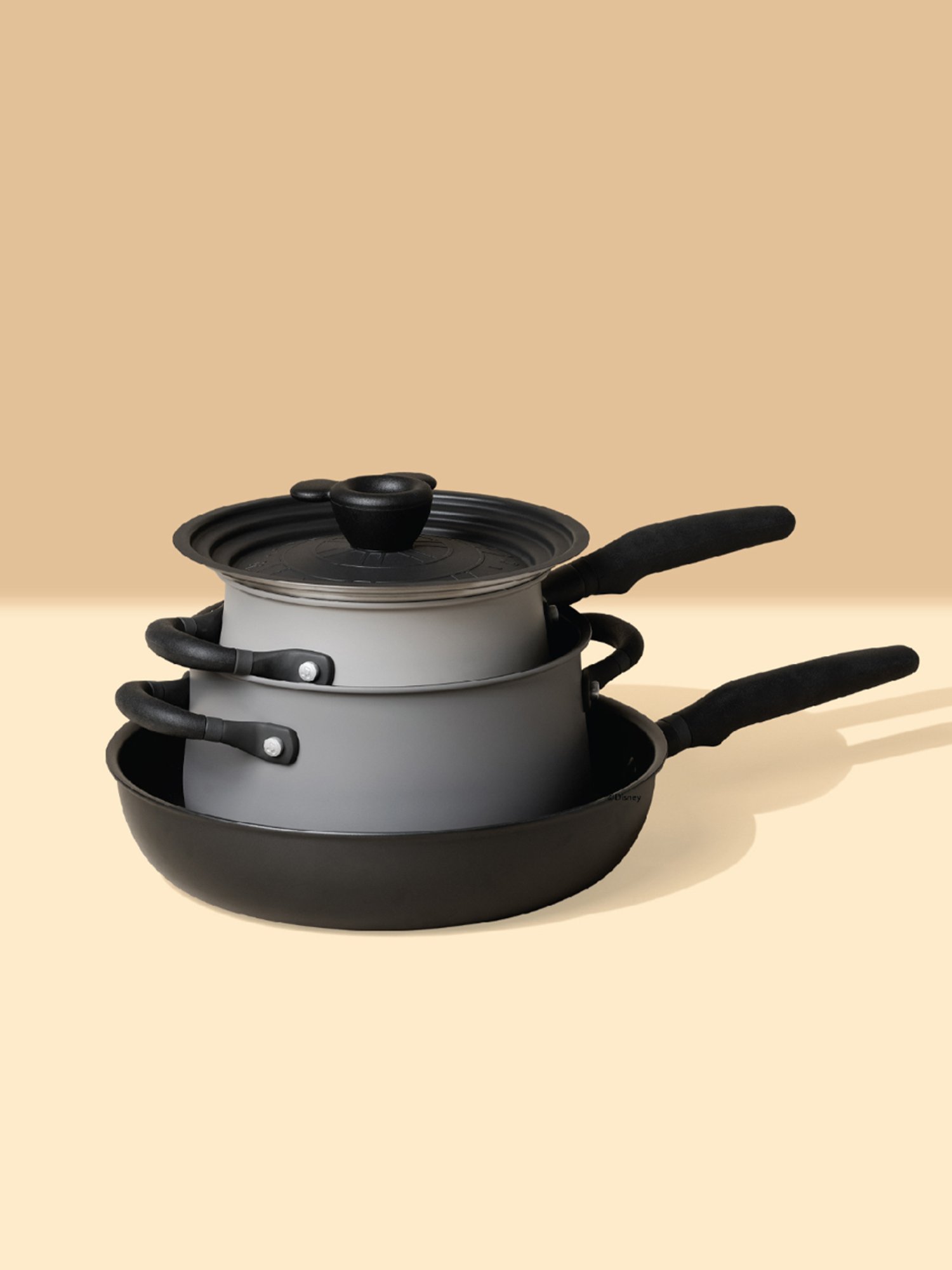 Meyer Multi Colour Aluminium Cookware Set of 4